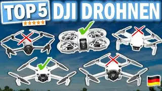 Die besten DJI Drohnen 2026! - Wahnsinns Kamera-Drohnen von DJI (Top 5)