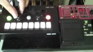 Boss RC-30 and OTO Machines Biscuit Bitcrusher