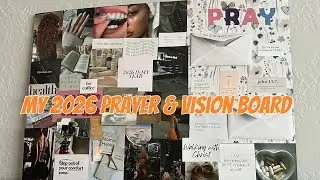 My 2026 Vision and Prayer Board 