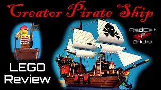 LEGO Creator Pirate Ship Review (with bonus stop motion action)