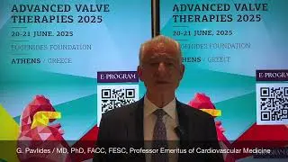 G. Pavlides / Professor Emeritus of Cardiovascular Medicine, Advanced Valve Therapies 2025