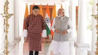 HM the King of Bhutan, Jigme Khesar Namgyel Wangchuck meets PM Modi in New Delhi