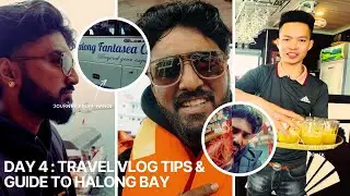 Hanoi to Halong Bay | Lets Get To Experience Cruise in Vietnam 🇻🇳 (Solo Travel Day 4)