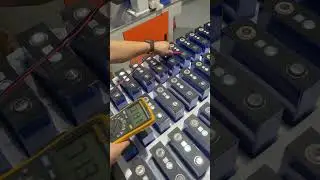 Every Battery Module is Thoroughly Tested Before Integration #BatteryTech #QualityControl