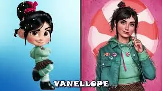 &iexcl;Ralph rompe Internet en la vida real! Ralph Rompe 2 characters in real life merida