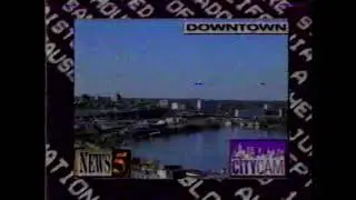 KCTV-TV, Ch. 5, Kansas City, MO, CityCam Network Promo, Circa 1994