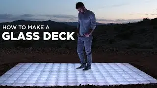 Building a Glass Deck out of Glass Block