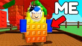 Pretending To Be a FRUIT To STEAL In Grow A Garden!