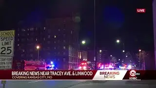 Kansas City firefighters battle apartment fire, one hospitalized