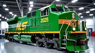 Norfolk Southern ES44AC Royale 2026 😱 Самый мощный и роскошный грузовой локомотив в истории!