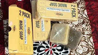 Homemade Soap 🧼 Magic soap || Unboxing || How to remove tanning