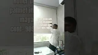 diy roller blinds with palmet installation ll  cordless rollers blinds for windows mayapuri delhi