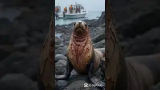 Sea Lion&rsquo;s Skin Peels Away from Mysterious Disease | Urgent Ocean Rescue #animalrescue #sealine