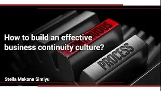 How to build an effective business continuity culture?
