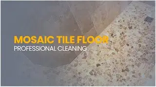 Mosaic Tile Floor Professional Cleaning