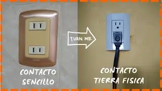 Cambia contacto sencillo por contacto de tierra física ¡fácil y rápido!