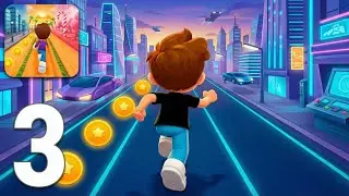 Kooply Run: Subway Craft - Gameplay Walkthrough Part 3 - Kooply Subway Runner (iOS, Android)