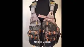 Mesh Fly Fishing Vest in Army Green
