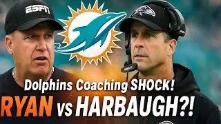 🐬 Miami Dolphins SHOCKING Coaching Rumors 😱 Rex Ryan or Harbaugh Coming to Miami?!
