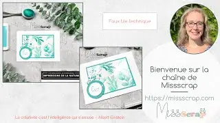 Live #139: faux tile technique / technique du faux carrelage