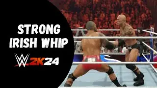 How to Do a Strong Irish Whip in WWE 2K24 (Xbox, Playstation, PC)