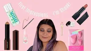FULL FACE TESTING VIRAL MAKEUP  | GLITTER CUT CREASE