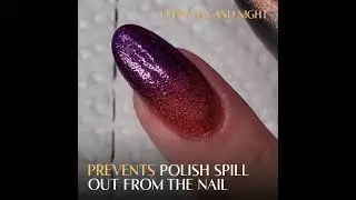 Protect your edge so your nail art is PERFECT! #nailart