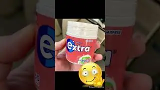New Extra Watermelon Flavour bubble gum available in TESCO 😋🤩 #shorts #viralshort #tiktok #extra