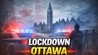 Youth attacks Canadian Parliament! Lockdown declared in capital Ottawa, police raids stir😯😮