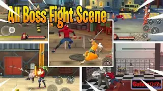 Spider Fighter Superhero Revenge - All BOSS Fight