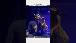 Nobody Expected This from Tems Live on Stage! #tems #shorts