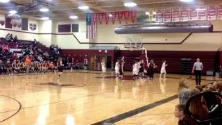 West Delaware @ Indee Lady Mustangs basketball 2017 in Independence, IA