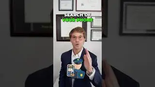 Do you have to consent to a phone 📱 search at the border? 🛣️&thinsp; &thinsp; #lawyer