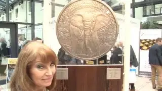 CoinTelevision: Largest Silver Coin in the World Features African Elephant.