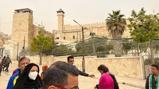 City of Hebron Palestine with Grave of Prophet Ibrahim and his wife as well as Isaac and his wife