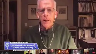 Zoning Board of Appeals Virtual Public Hearing - November 3, 2021