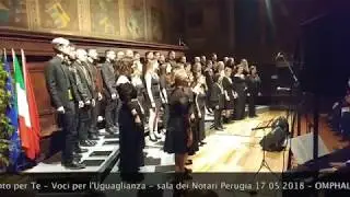 Omphalos Voices Perugia - Io canto per te, voci per l'uguaglianza - rassegna corale LGBTI