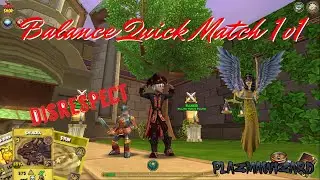 Wizard101 Transcendent BALANCE PvP: The Most Disrespectful Quick Match Ever