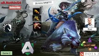 LIQUID vs ALLIANCE | Game 2 | Blast Bounty Hunt 2020 - Mirana SuperB Play by Boxi | 16mins MKB???