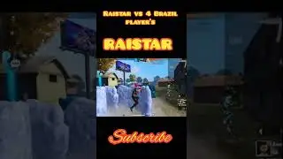 raistar panel user 😲|| raistar vs 4 Brazil player || UNEXPECTED HEADSHOT #freefire #raistar #shorts