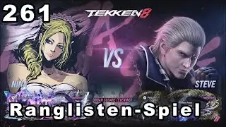 Tekken 8 Ranglisten Spiel  261 Kuroblade2 Nina   gegen Peppe Steve