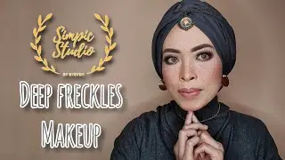 Deep freckles makeup / makeup macan tutul