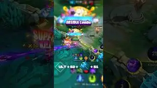COMBO | New Hero Obsidia MLBB #млбб #mobilelegends #mason #combo #tutorial #mlbb #мобла #комбо