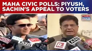Maharashtra Votes In India’s Richest Civic Body Polls: What Piyush & Sachin Appealed To Mumbaikars