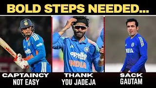 Indian Cricket Needs To Take Bold Steps - Jadeja's ODI Retirement & Gautam Out From Coaching