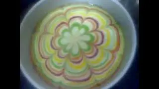 rainbow flower cake part 2