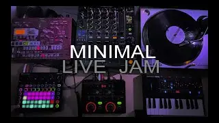 Minimal Jam on Roland JU-06, Novation Circuit, Korg Electribe, Boss RC-202, Pioneer DJM 850  Nexus