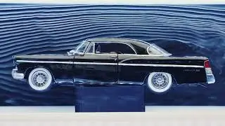 1955 Chrysler 300B Aerodynamics | Scaled Model Wind Tunnel Test with the VTX-200