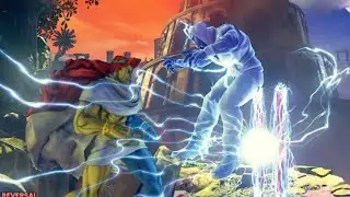 Street Fighter V.     Ed vs. Urien