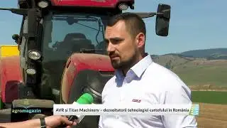Demonstrații de plantat cartofi Titan Machinery și AVR 09.04.2024